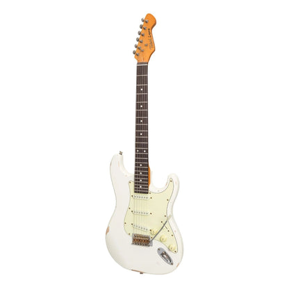 Tokai Legacy Series SSS Strat Style Electric Guitar - Relic White - Joondalup Music Centre