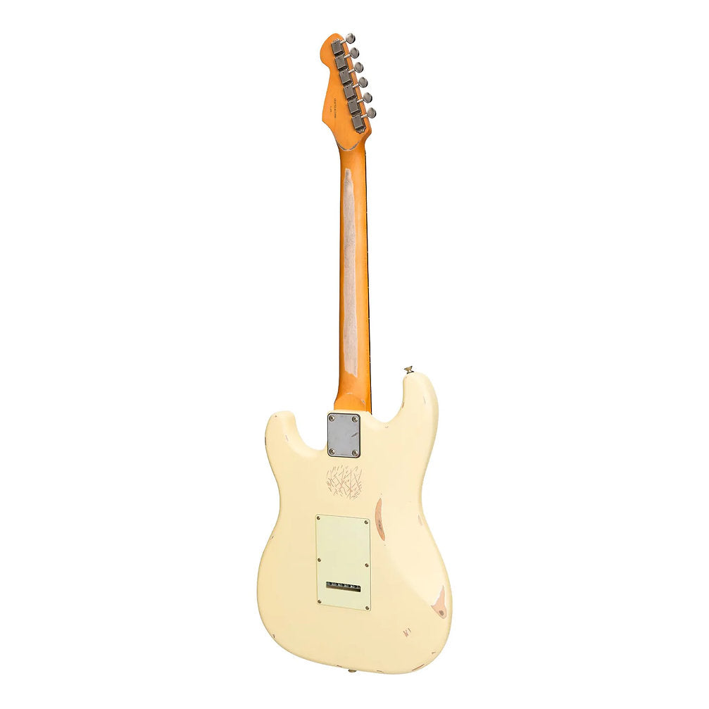 Tokai Legacy Strat Style Electric Guitar HSS - Relic Cream - Joondalup Music Centre