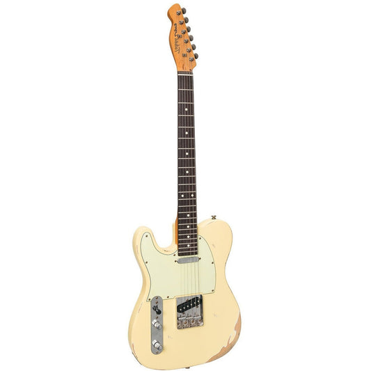 Tokai Legacy Tele Style Electric Guitar L/H - Relic Cream - Joondalup Music Centre
