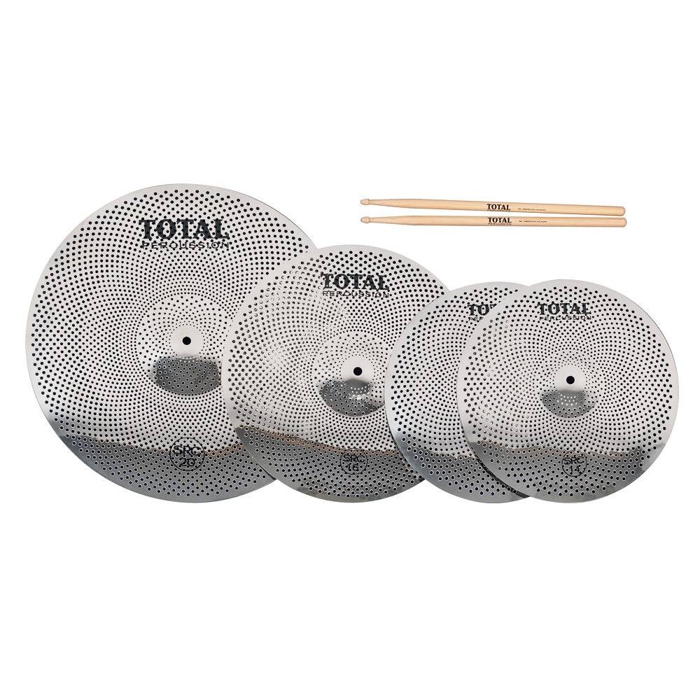 Total Percussion SRC50 14/16/20 Sound Reduction Cymbal Set - Joondalup Music Centre