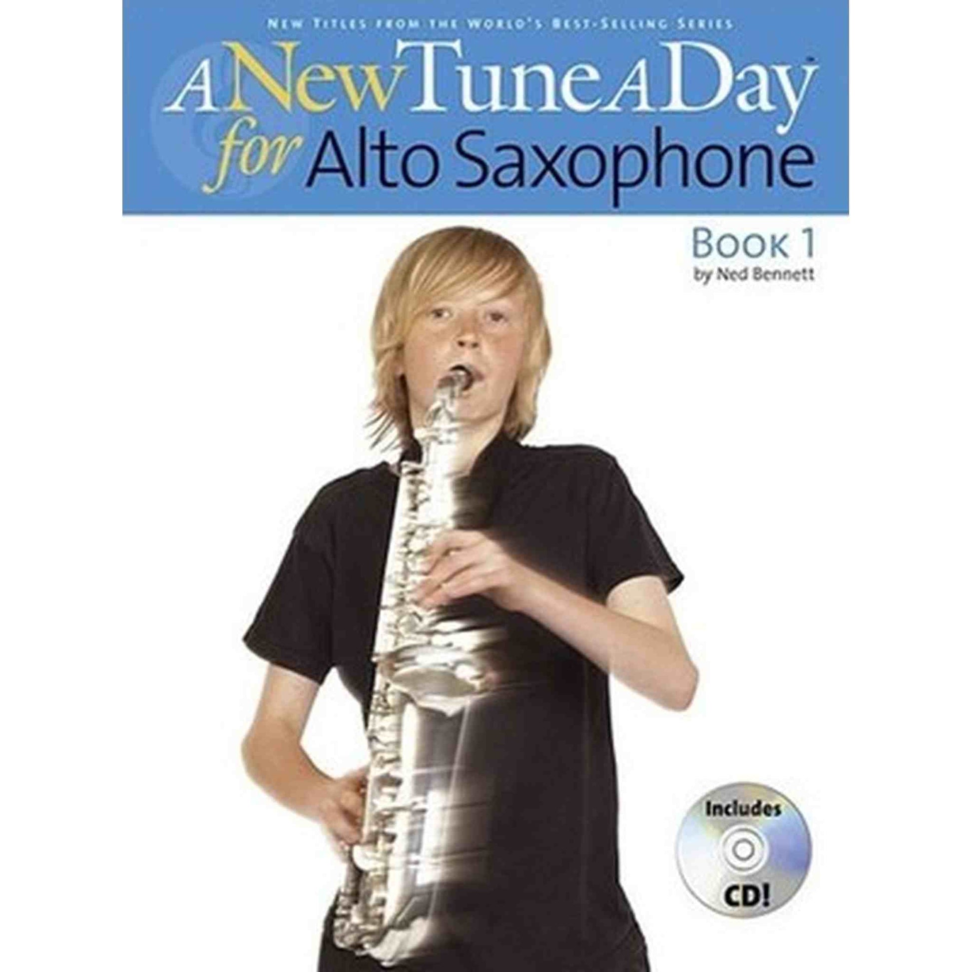 A New Tune A Day Alto Sax Book 1 Bk/CD - Joondalup Music Centre