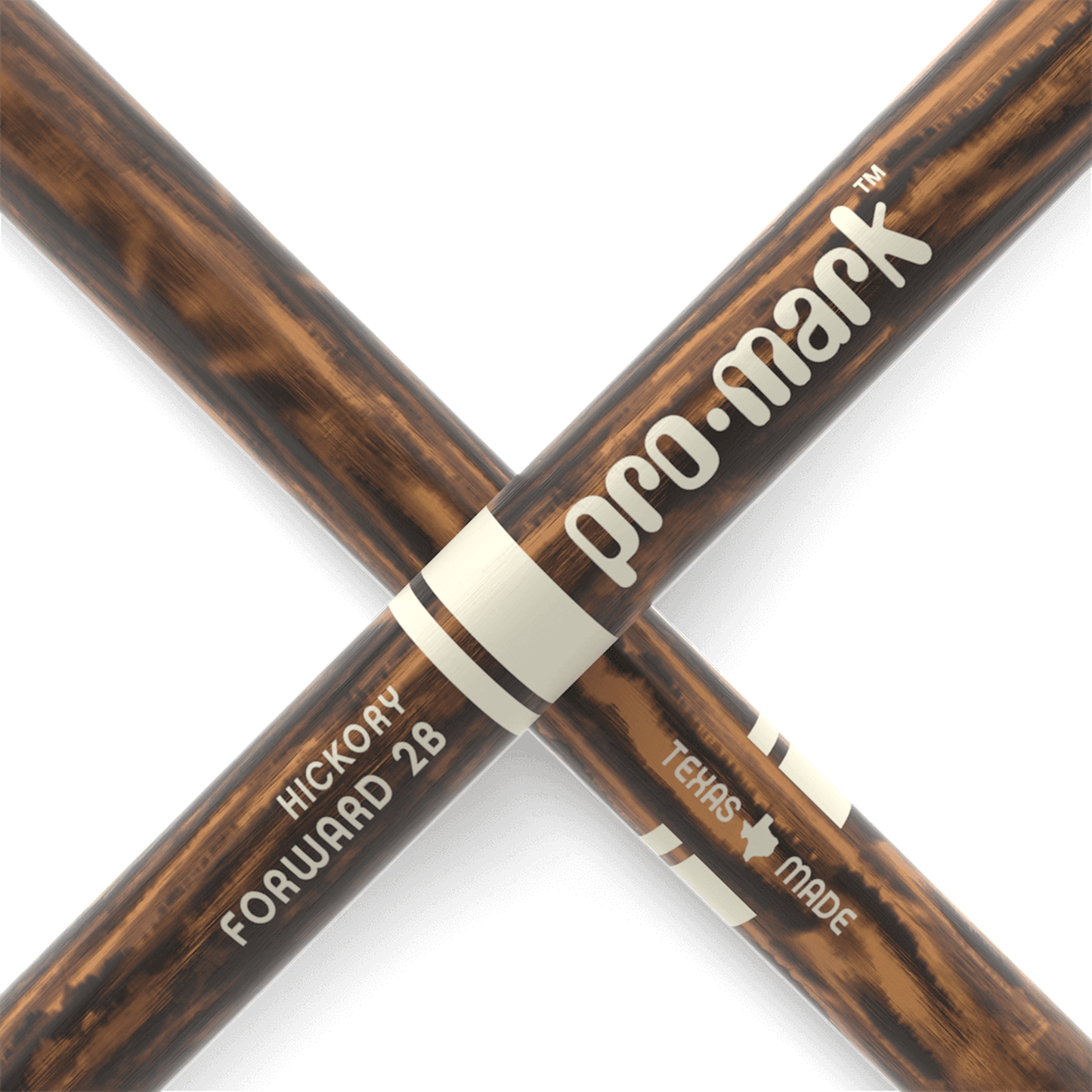 Promark Forward 2B Firegrain Wood Tip Drum sticks