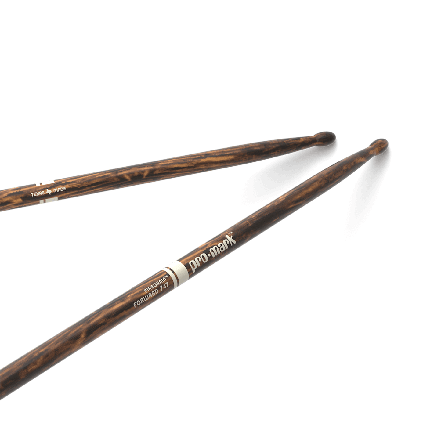 Promark Forward 747 Firegrain Wood Tip Drum sticks