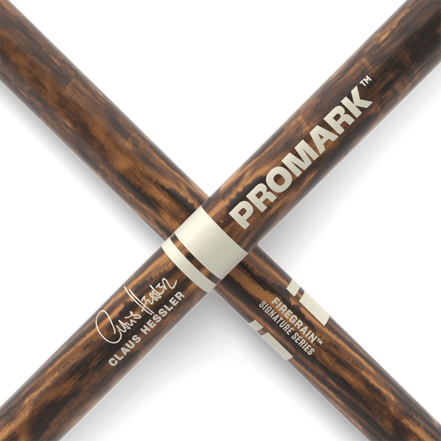 Promark Drum Sticks - Firegrain Claus Hessler 5A Long Wood Tip