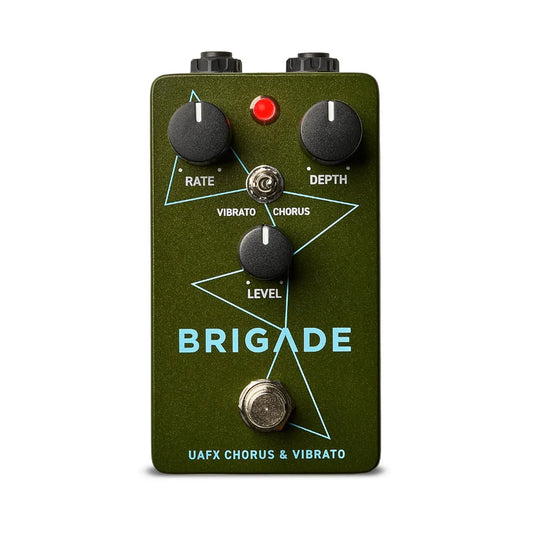 Universal Audio UAFX Brigade Chorus and Vibrato Effects Pedal-EFFECTS-Joondalup Music Centre