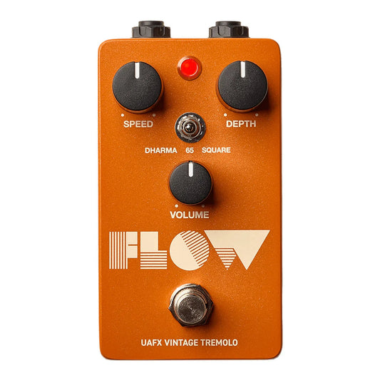 Universal Audio UAFX Flow Vintage Tremolo Effects Pedal-EFFECTS-Joondalup Music Centre