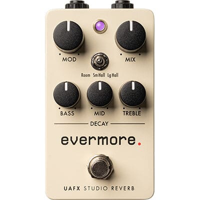 Universal Audio UAFX Evermore Studio Reverb Effects Pedal - Joondalup Music Centre
