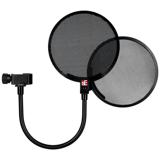 sE Electronics Dual Pop Filter - Metal & Fabric
