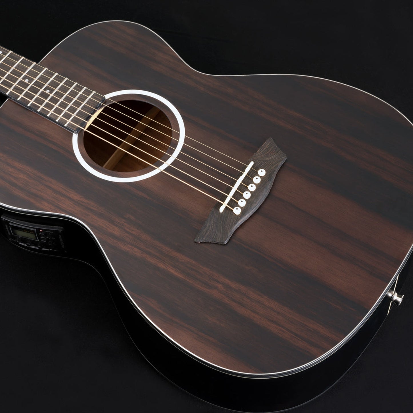 Washburn DFEFE-A-U Acoustic Guitar Deep Forest Ebony - Joondalup Music Centre