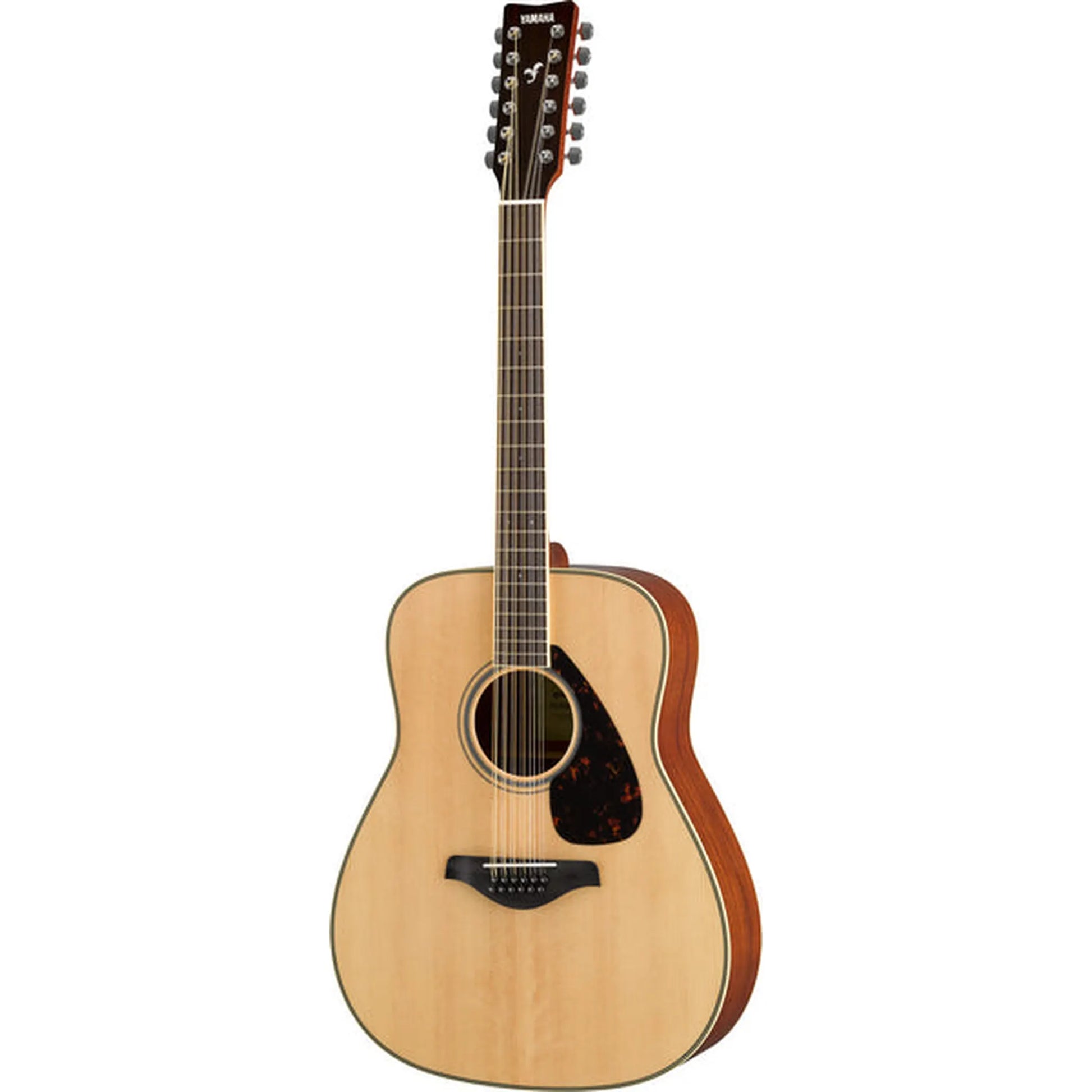Yamaha FG820-12 12-String Acoustic Guitar - Natural Front
