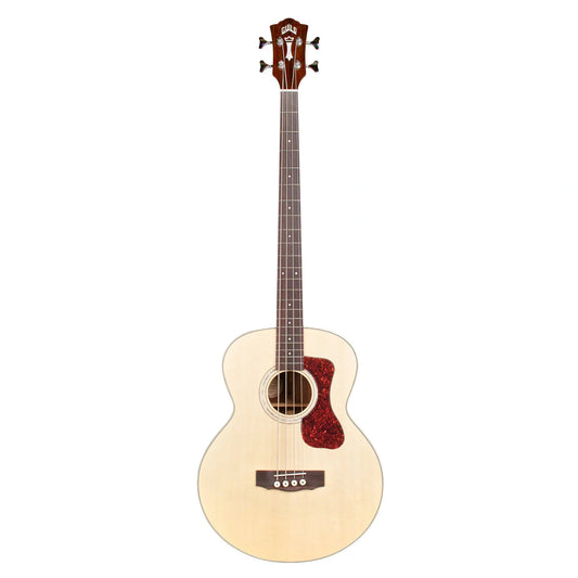 Guild B-140E Acoustic Bass Guitar With Bag - Natural