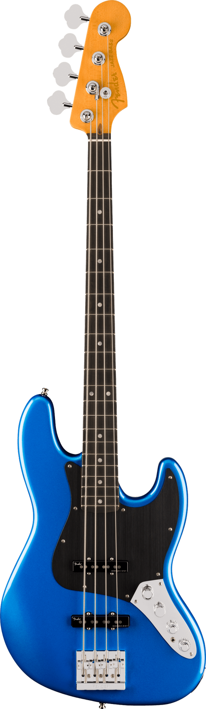 Fender American Ultra II Jazz Bass - Noble Blue-BASS GUITAR-Joondalup Music Centre