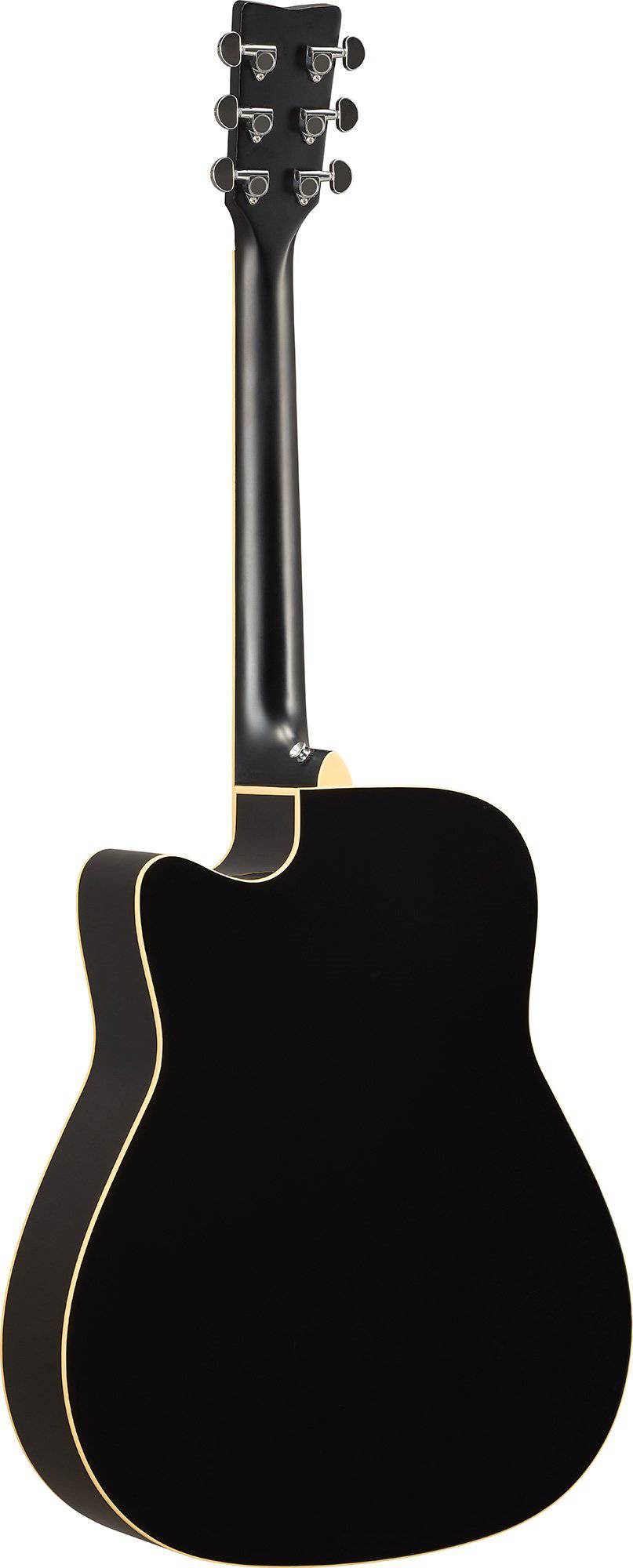 Yamaha FG-TA Transacoustic CW Acoustic Guitar - Black - Joondalup Music Centre
