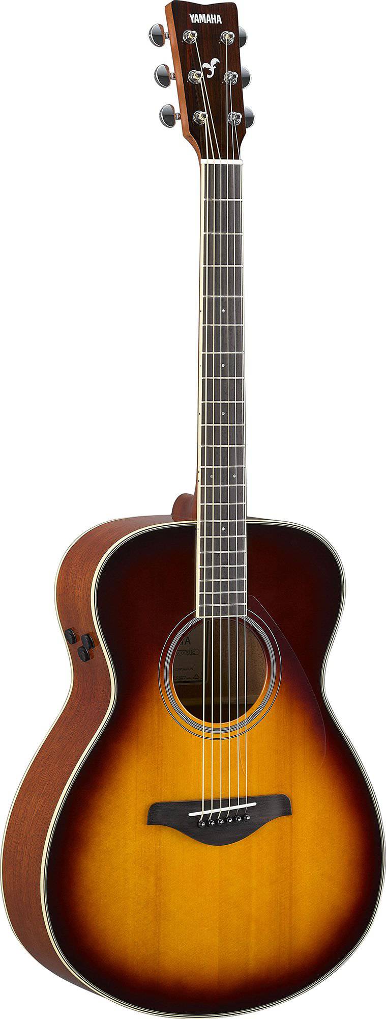 Yamaha FS-TA-BS Transacoustic Acoustic Guitar - Brown Sunburst - Joondalup Music Centre