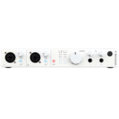 Arturia MiniFuse 4 4 In/4 Out USB 2 Interface - White - RECORDING - [shop-name]